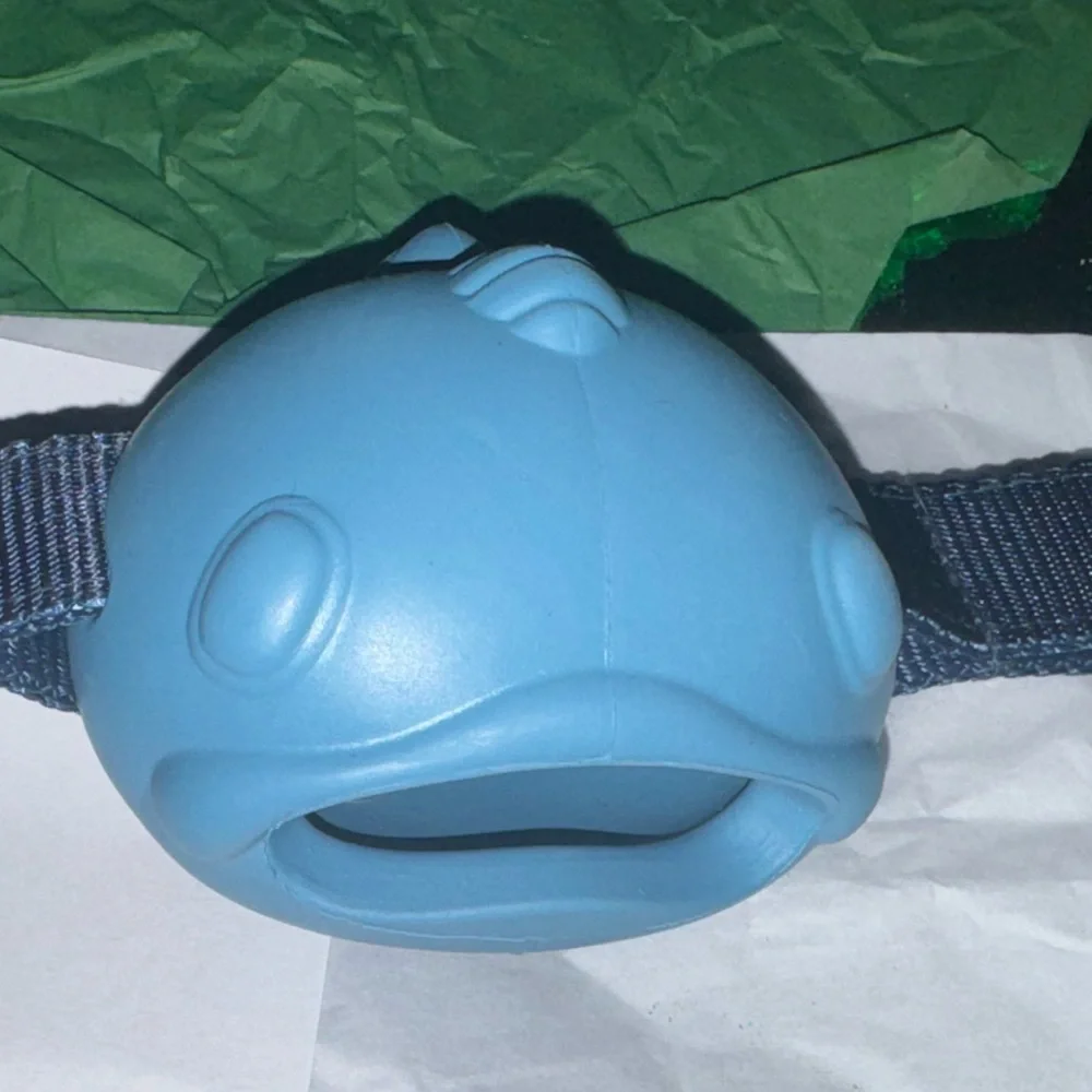 Bark Box Super Chewer L treat dispensing Dog Toy Claude the Catfish NEW